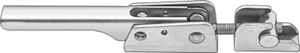 McMASTER 6304A55, Adjustable-Grip Draw Latch, Padlockable, Zinc-Plated Steel, 11-15/16" Long x 1-3/8