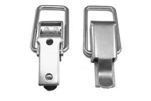 Draw Latch screw on, straight loop. Nonlocking. Overall Length 3.33 and 1.28 Width.                 